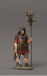 ROM063A Roman Aquilifer with new style Eagle wearing Bear Skin
